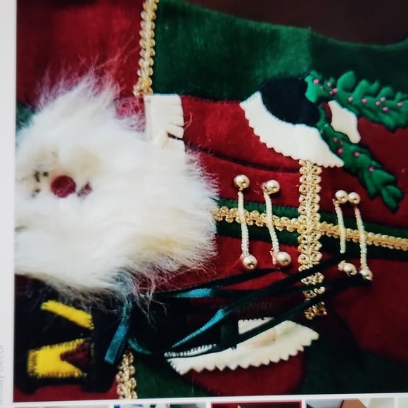 Nutcracker Christmas stocking - Picture 3 of 7